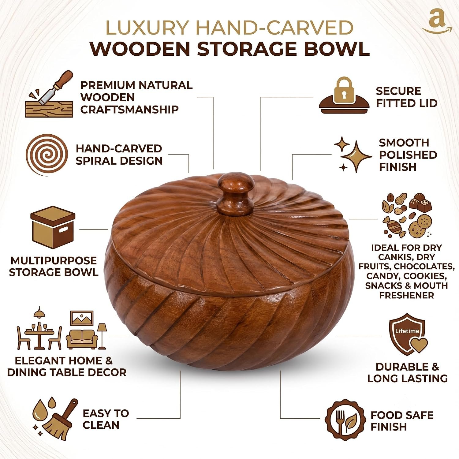 Luxary hand carved wooden