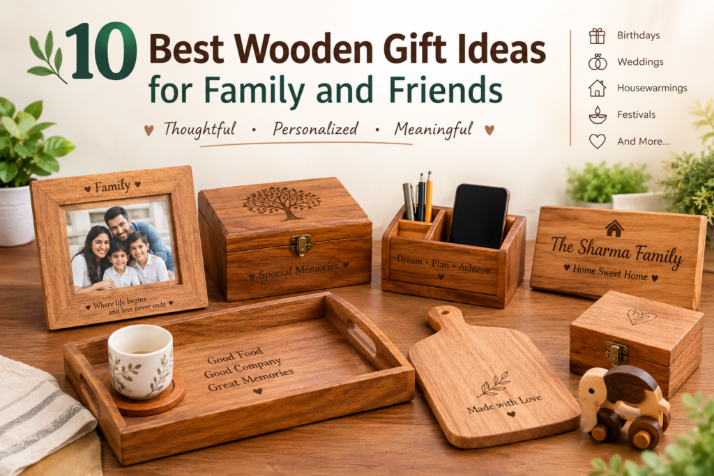 10 Best Wooden Gift Ideas for Family and Friends