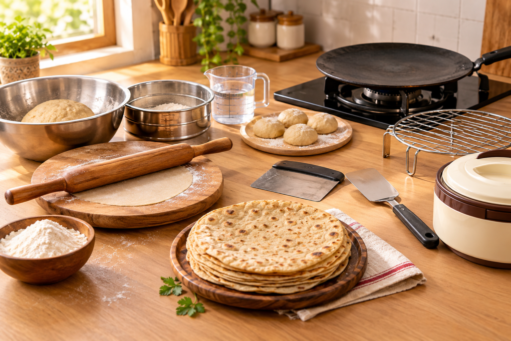 10 Essential Tools You Need to Make Perfect Rotis at Home