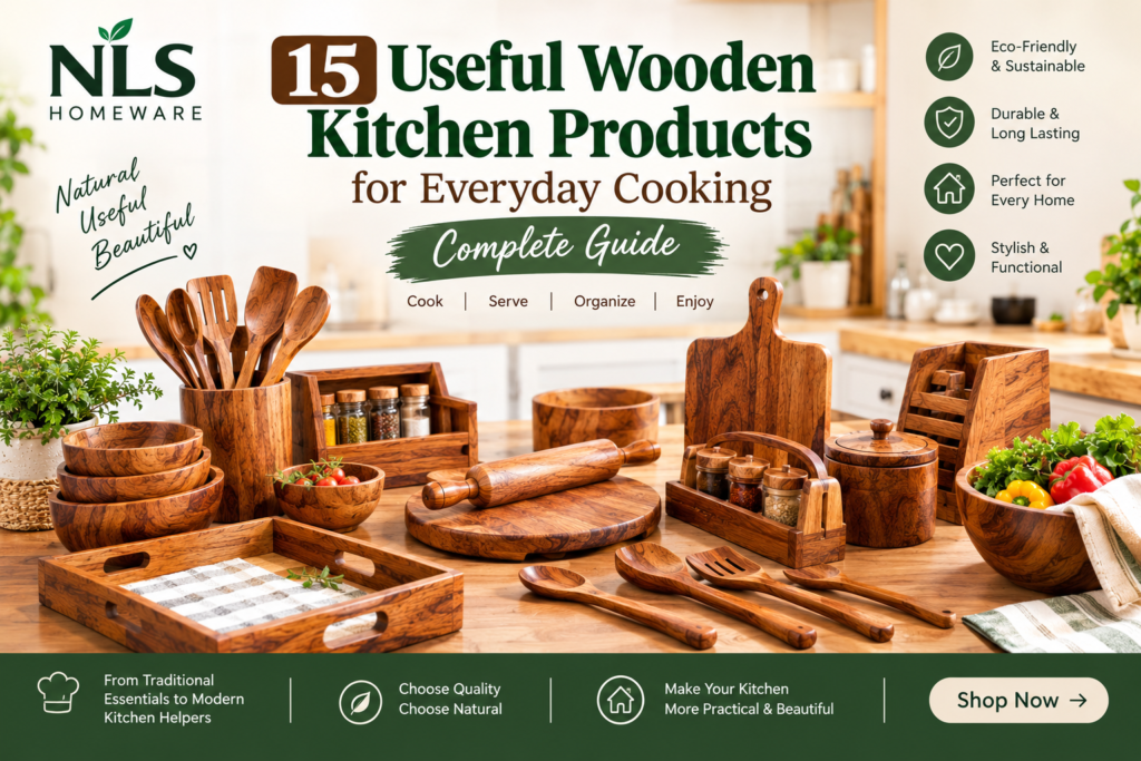 15 Useful Wooden Kitchen Products