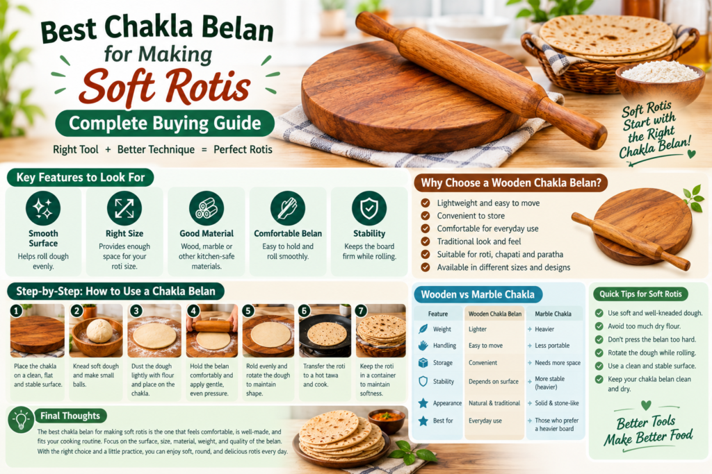Best Chakla Belan for Making Soft Rotis