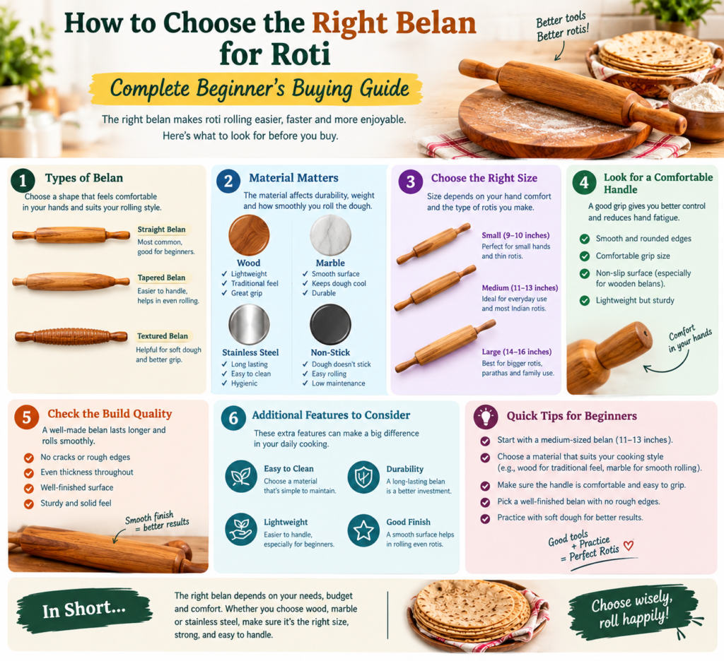 How to Choose the Right Belan for Roti Complete Beginner’s Buying Guide