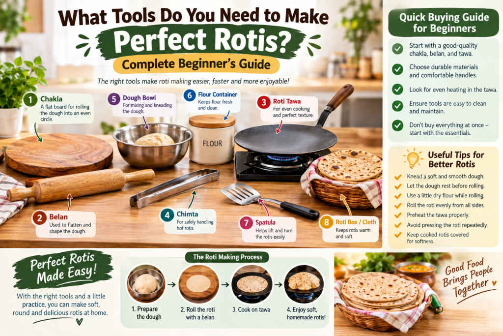 What Tools Do You Need to Make Perfect Rotis?