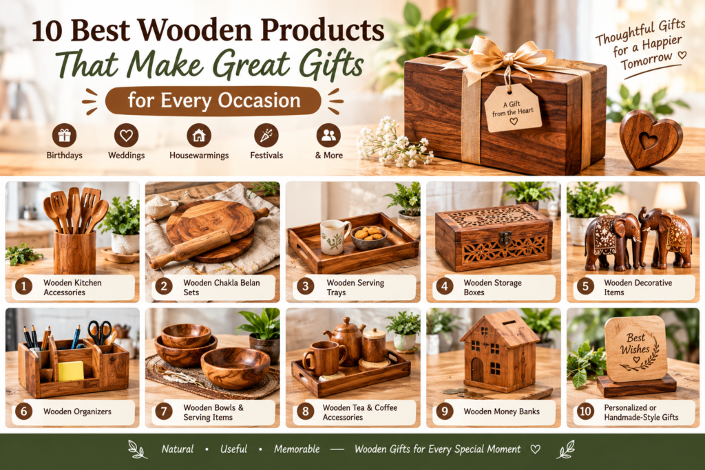 Wooden Gifts for Every Occasion