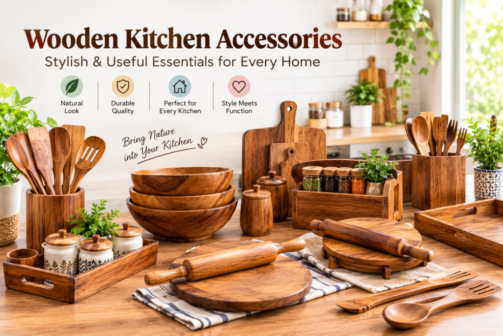 Wooden Kitchen Accessories for Every Home