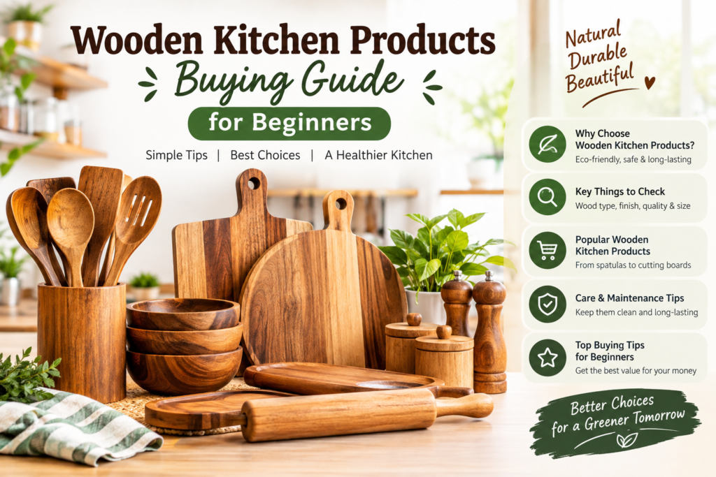 Wooden Kitchen Products Buying Guide for Beginners