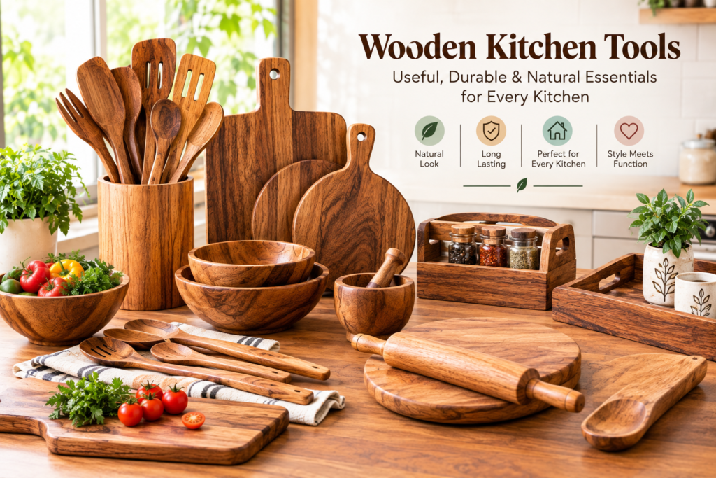 Wooden Kitchen Tools for Every Kitchen