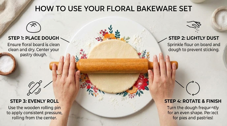 Wooden Chakla Belan Set for Roti Making – How to Use Wooden Rolling Pin