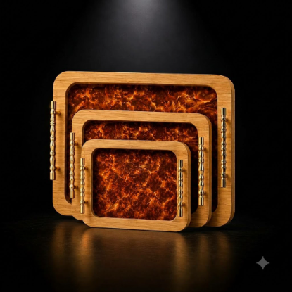 Wooden tray