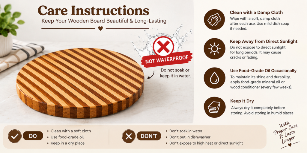 Care for a Wooden Chakla Belan